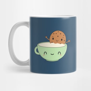 Cute Coffee and Milk T-Shirt Mug